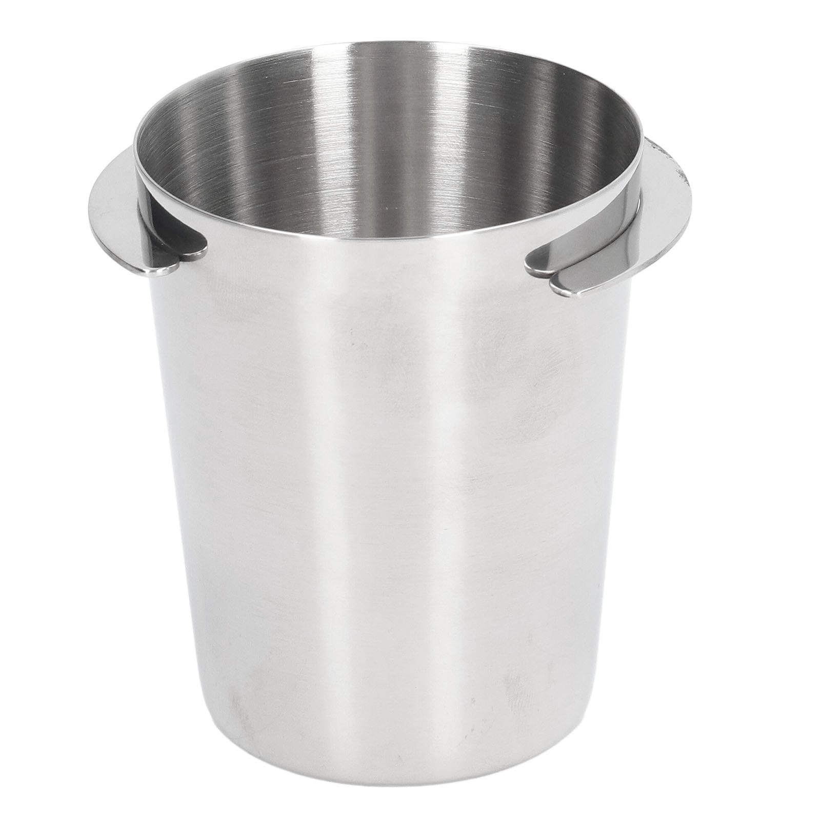 58mm Dosing Cup Stainless Steel Compatibility Polishing Coffee Dosing Cup Powder Feeder for Coffee Silver