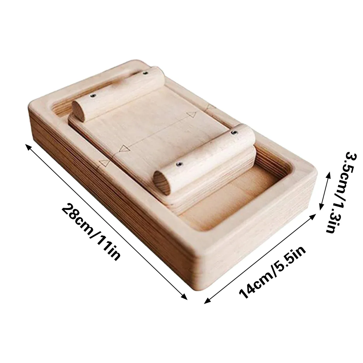 Wooden Finger Wrist Strength Trainer for Athletes Gamers Hand Grip Exercise — image 3