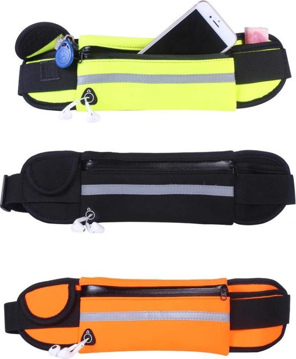 Waist bag - Sports - Fitness - Running - Adults - Neon yellow — image 4