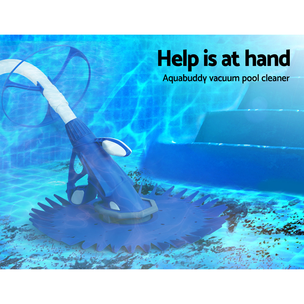 Aqua Buddy Pool Cleaner Automatic Vacuum Floor Climb Swimming Wall Pool 10M Hose — image 4