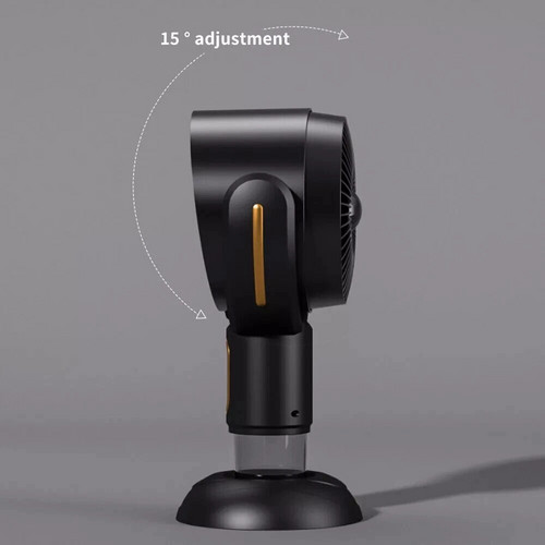 Portable Smoke Away Purifier Fan Smoke Fan for Indoor Cook Smoking with Filter GOLD โ image 5