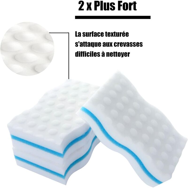 Magic Sponges, 24 pcs Extra Thick Melamine Cleaning Sponge - Magic Eraser For Bathroom, Pool, Kitchen, Floor, Wall โ image 4