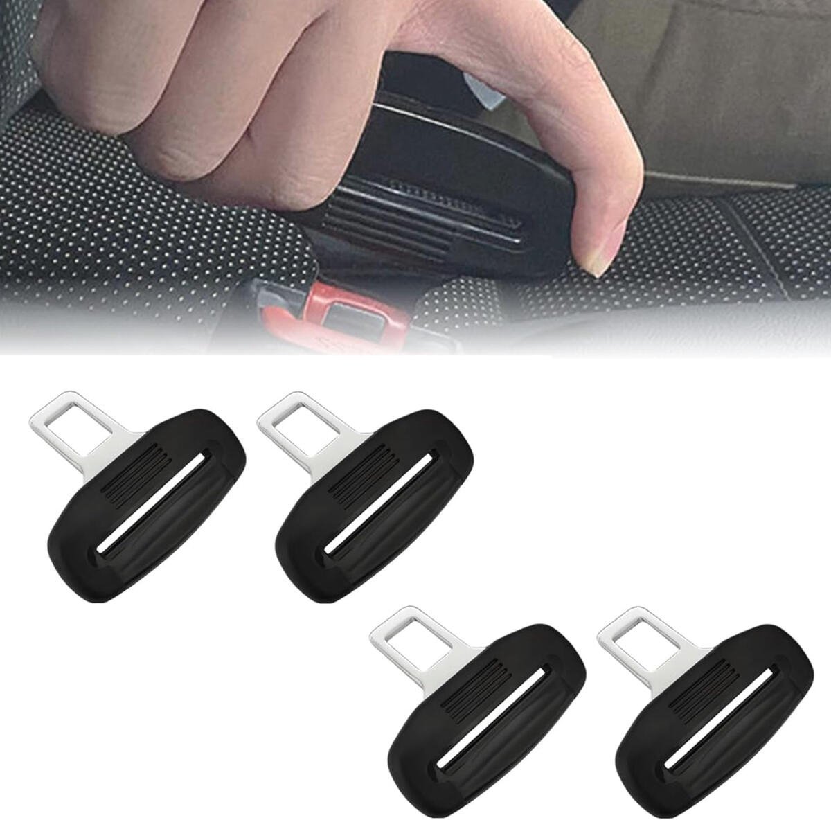 4 pieces - Seatbelt Alarm Stopper - Car Seatbelt Clip - Car Seatbelt Alarm Stopper - Seatbelt Stop - Seatbelt Buckle - Car Seatbelt Clip - car accessories