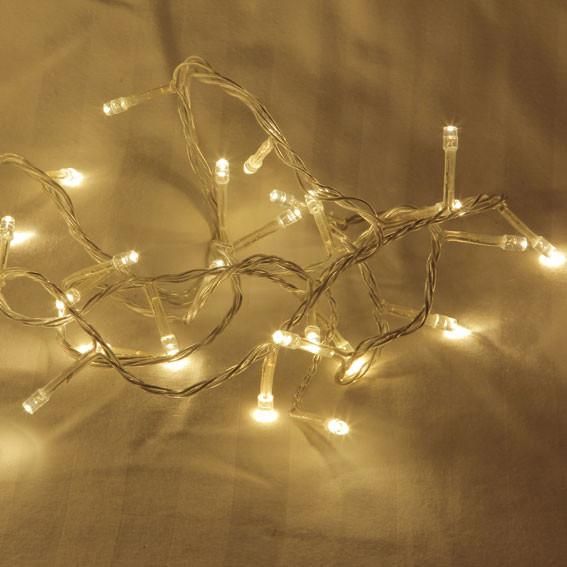 1 Set of 20 LED Plain Warm White Bulb Battery Powered String Lights Christmas Gift Home Wedding Party Bedroom Decoration Table Centrepiece โ image 4