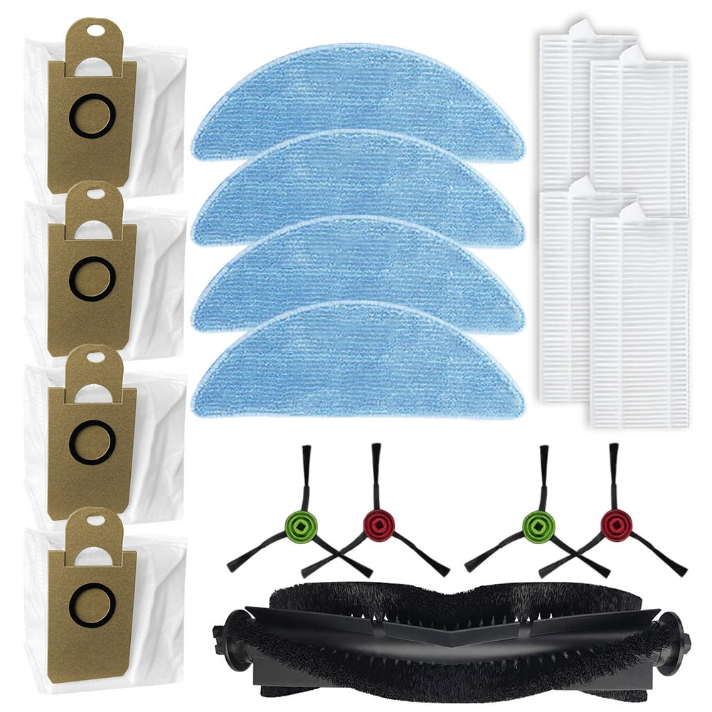 Main Side Brush Filter Mop Cloth Dust Bag Kit for Lydsto R5/R5D Accessory Set — image 4