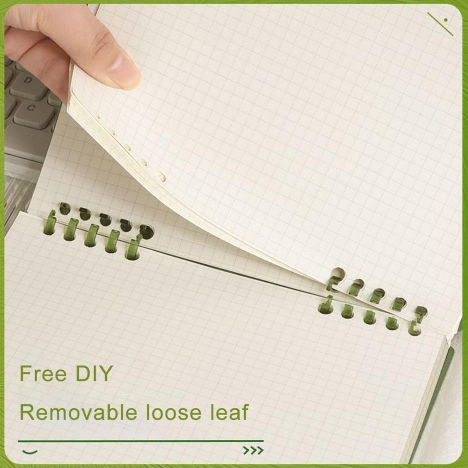 Sketch Book, Spiral Grid Sketchpad for Drawing Writing and Crafts, Top Bound Notebook for School and Travel, Red, 7.87 x 7.56 inches โ image 6