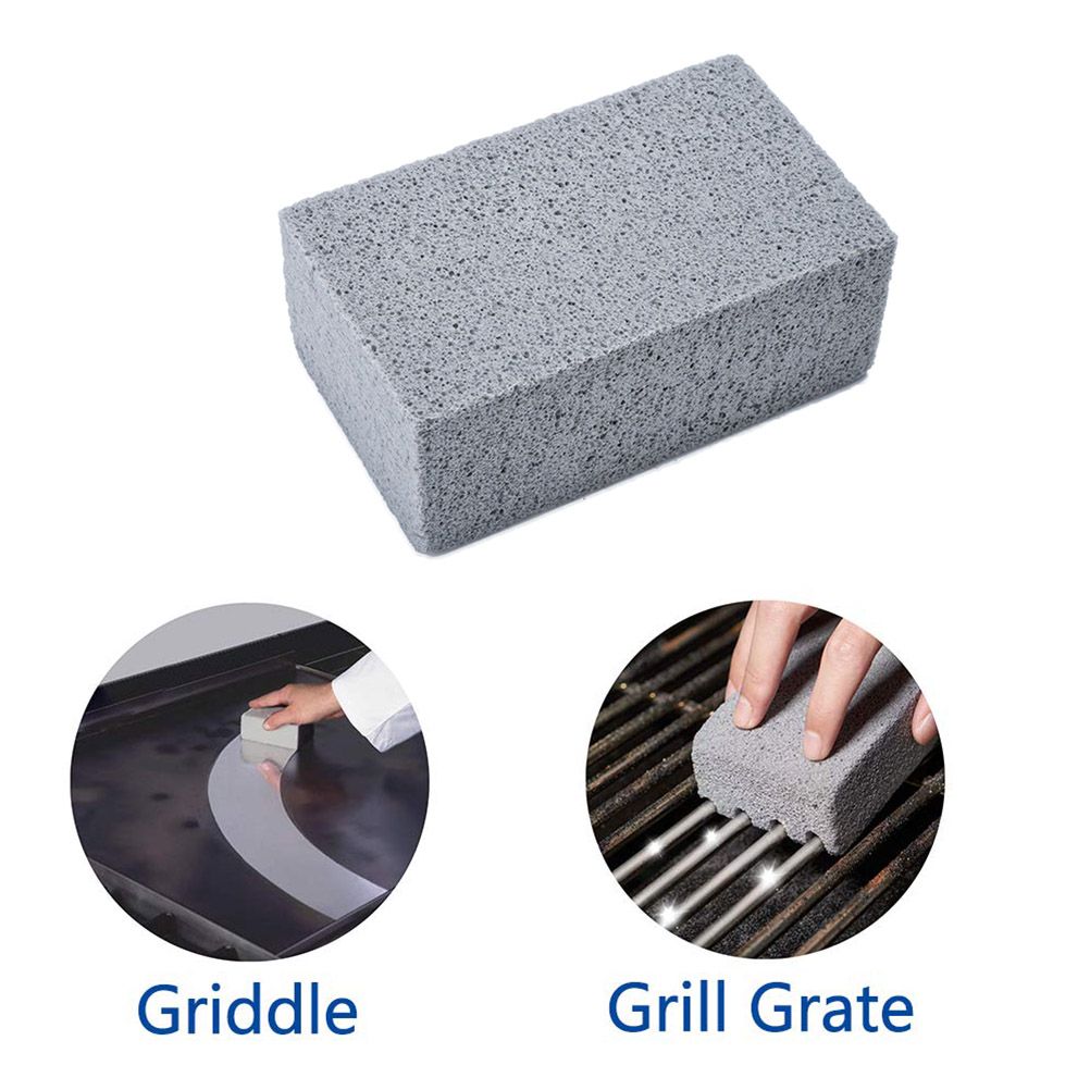4Pcs Grill Cleaning Bricks Blocks Reusable Descaling Cleaning Pumice Stones for Removing Stains BBQ Cleaning — image 5