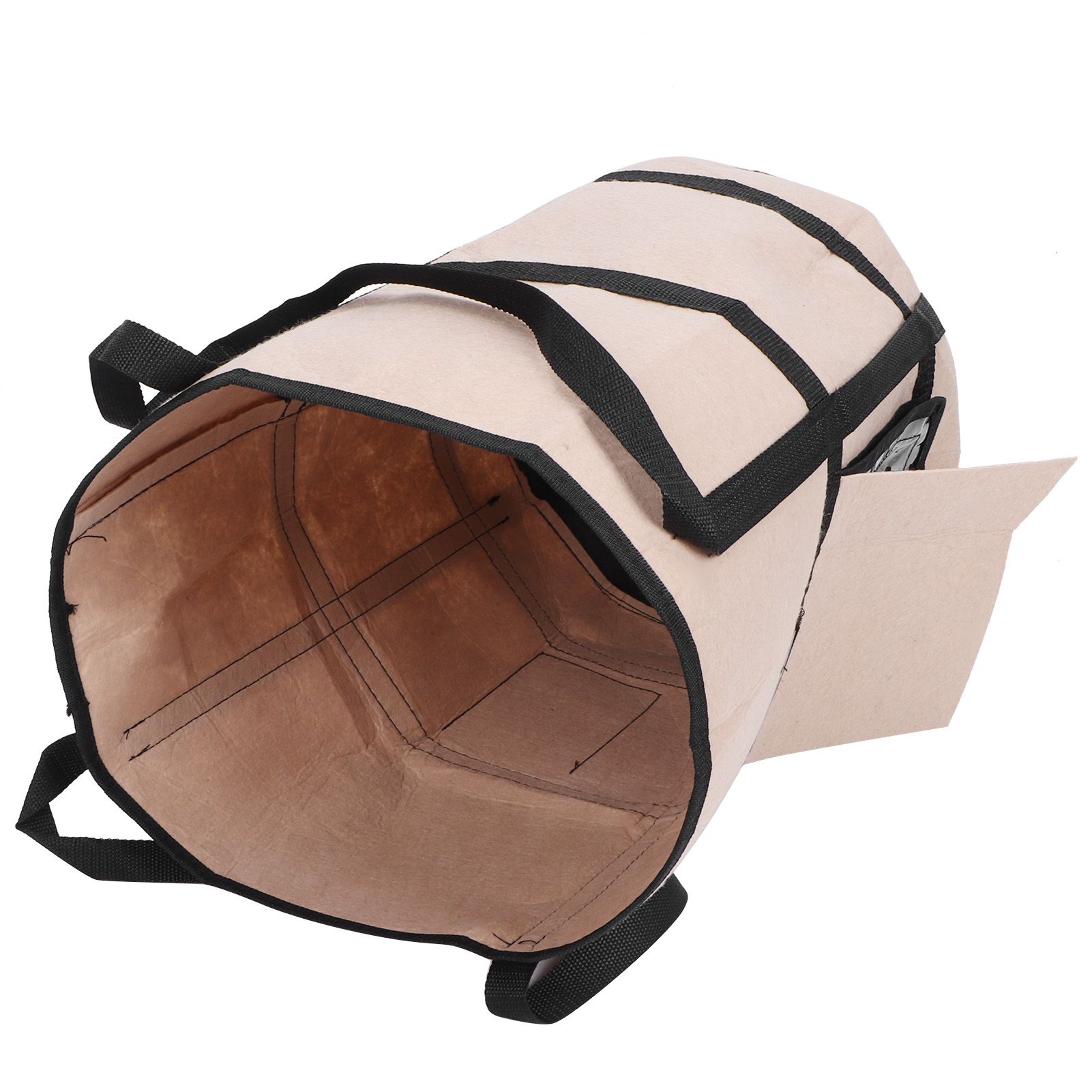 Potato Grow Bags Felt Fabric Plant Planting Bag Fruit Vegetable Planter Garden ToolBrown with Shade 35x45cm 43L/10Gallon — image 6