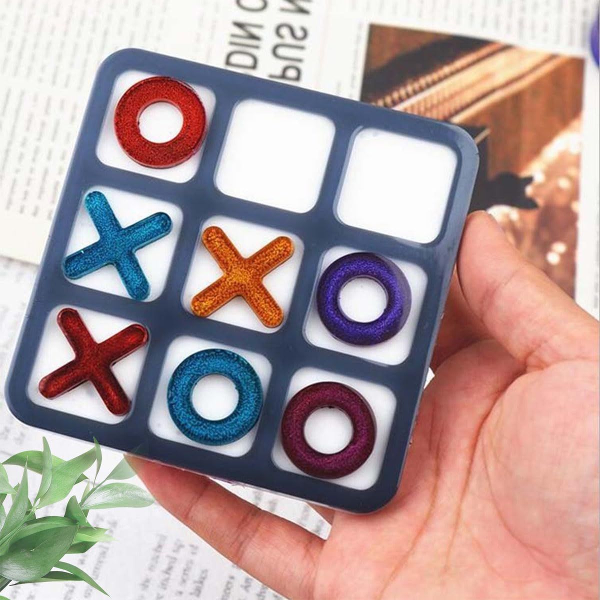 Large Resin Mold Molds for Resin Casting, Large Epoxy Resin Silicone Molds for DIY Tabletop Board Game,Travel Game — image 3