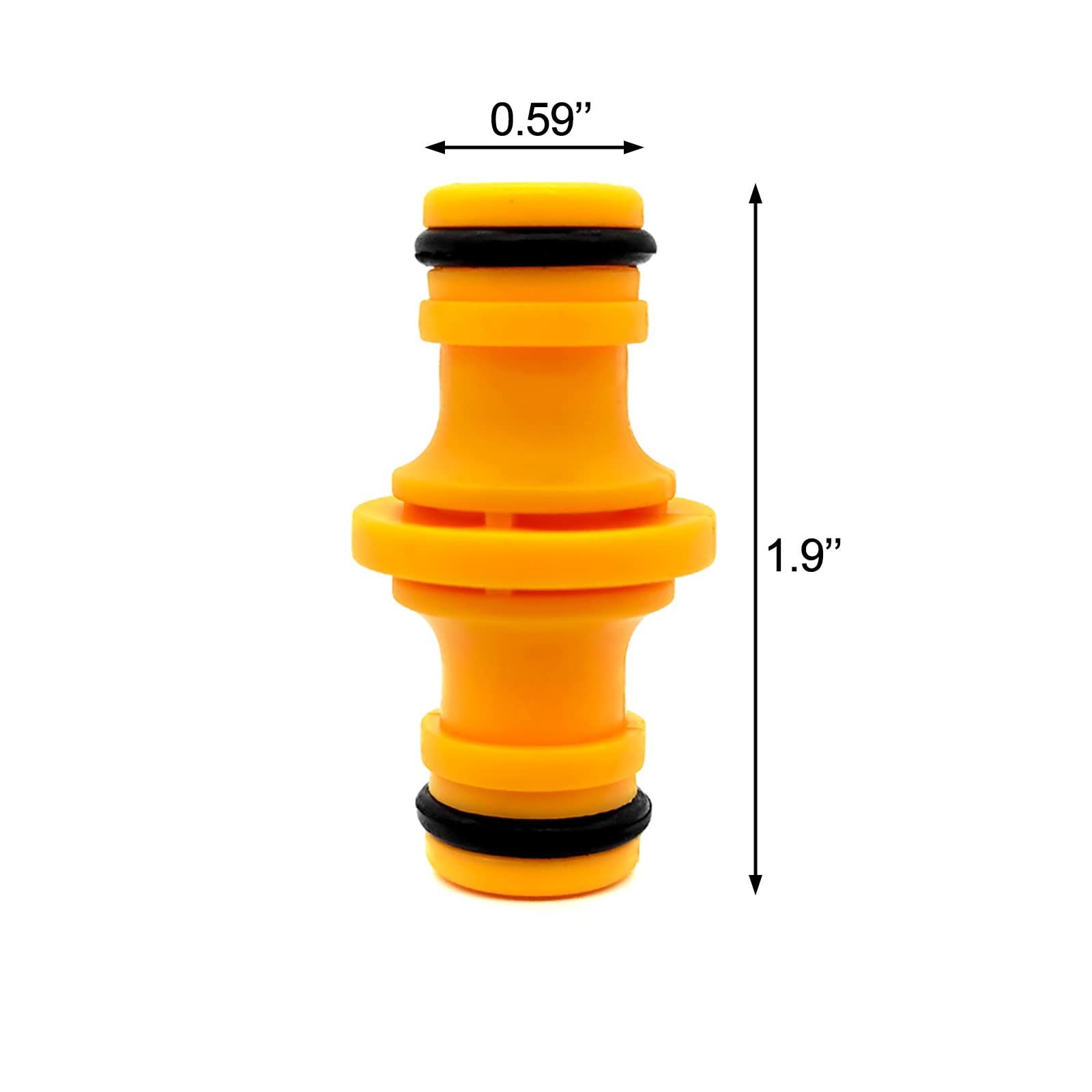 6pcs Double Male Hose Connectors Garden Hose Tap Double Male Hose End Connector Hose Pipe Connectors Extender โ image 3