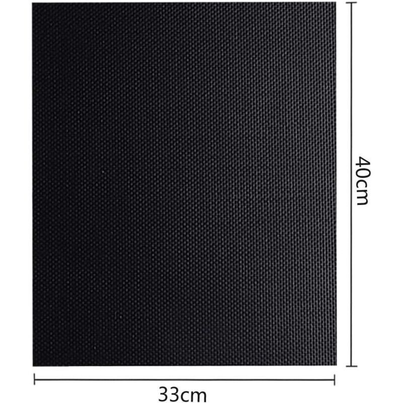 5 Pack Non Stick BBQ Grill Mats Reusable PTFE Teflon Baking Mats for Gas Charcoal Electric Grills — image 4
