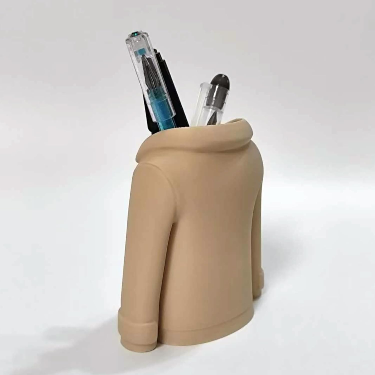 Trench Coat Pen Holder - 3D Printed Desk Organizer with Classic Design for Pens, Makeup Brushes, Elegant Office Desk Accessory โ image 5