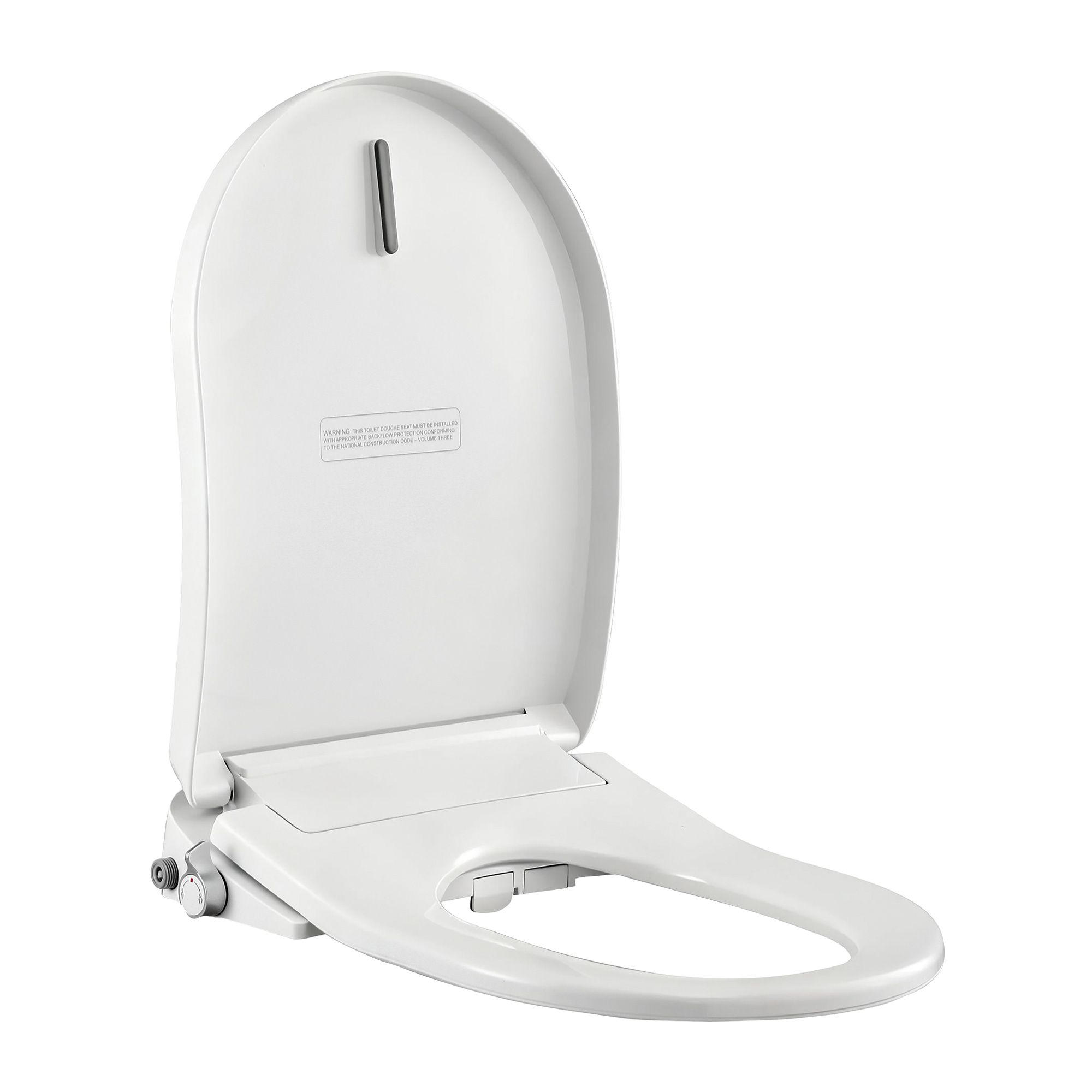 Cefito Electric Bidet Toilet Seat Washing Without Power Heated D-Shape Air Dryer — image 2
