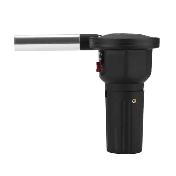 Portable Electric BBQ Fan, Battery-Powered Fire Starter with PP Body and Aluminium Tube for Outdoor Grills, Black โ image 6