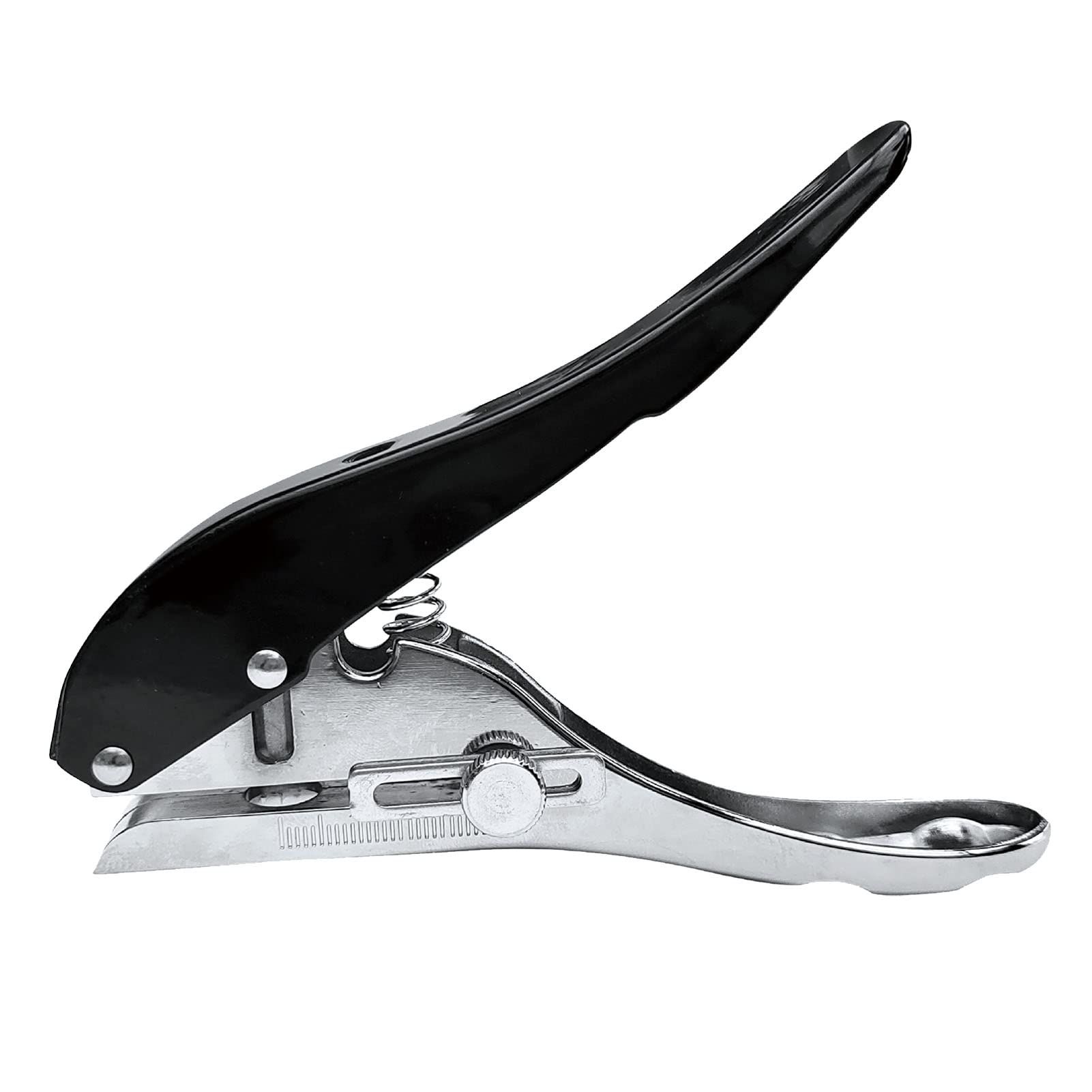 Hole Punch 8mm Single Hole Punch, Heavy Duty Hole Puncher Single, Paper Punch Portable Hand Held Long Hole Punch โ image 2