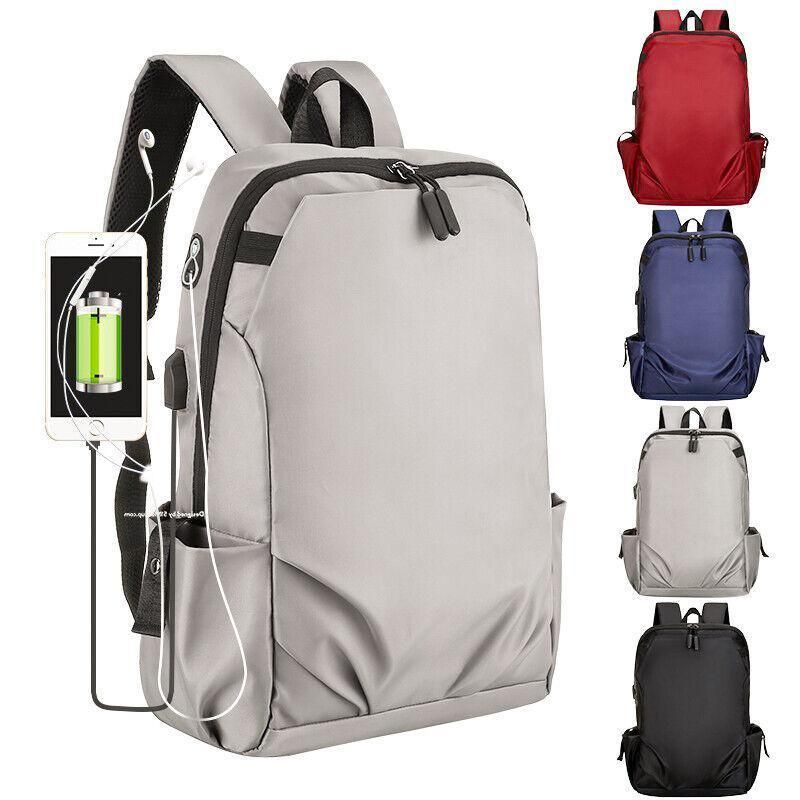 Mens Backpack Large Capacity Waterproof Schoolbag Laptop Work Travel Bag - Black โ image 3