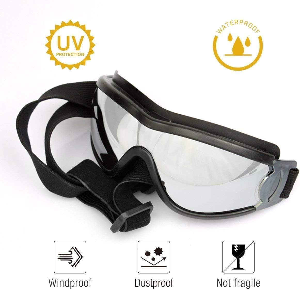 Dog Goggles UV Protection Windproof Waterproof for Medium and Large Dogs, 21 cm — image 3