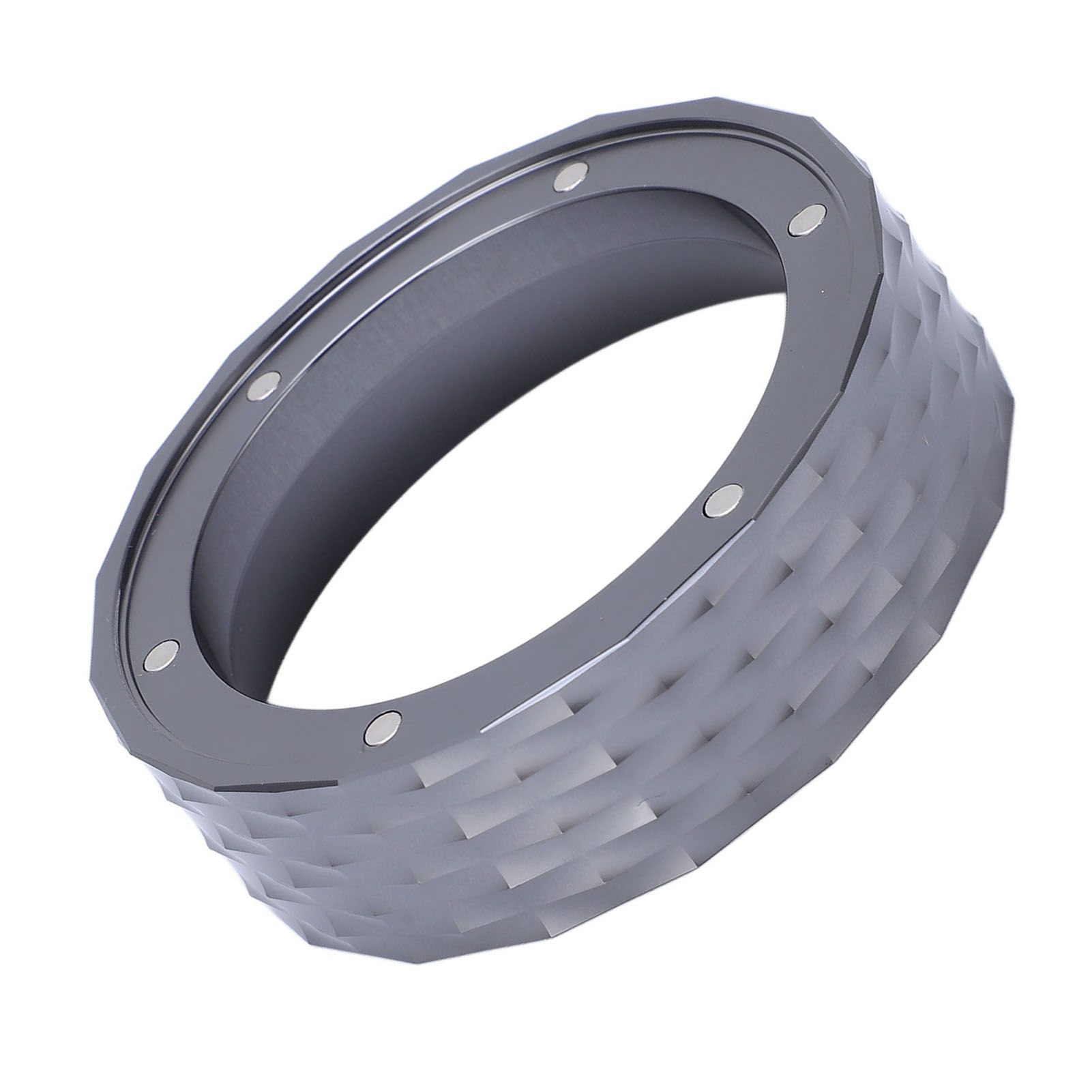 Dosing Funnel Aluminum Alloy Coffee Machine Portafilter Magnetic Coffee Dosing Ring for Home Office โ image 2