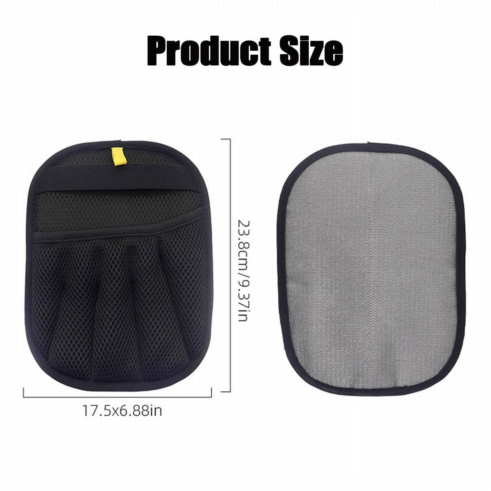 Pet Hair Removal Gloves, 1 Glove*2 Pet Hair Removal Glove Double Reusable Pet Hair Remover Electrostatic Gloves for Couch Furniture Clothing One Size*2 Black*2 â image 3