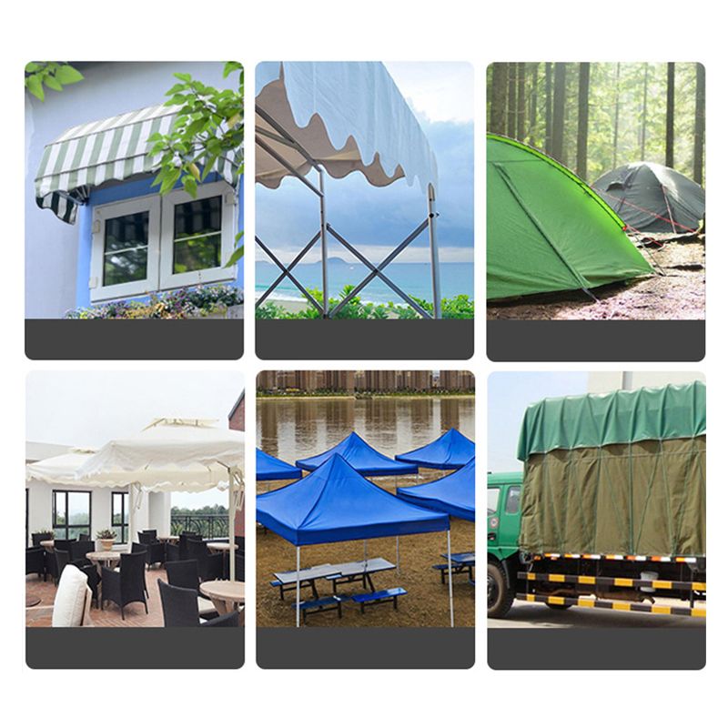 Tarpaulin Repair Tape PVC Leakage Patch Tape Rainproof Cloth Adhesive Tape 45 Volumes Green โ image 2