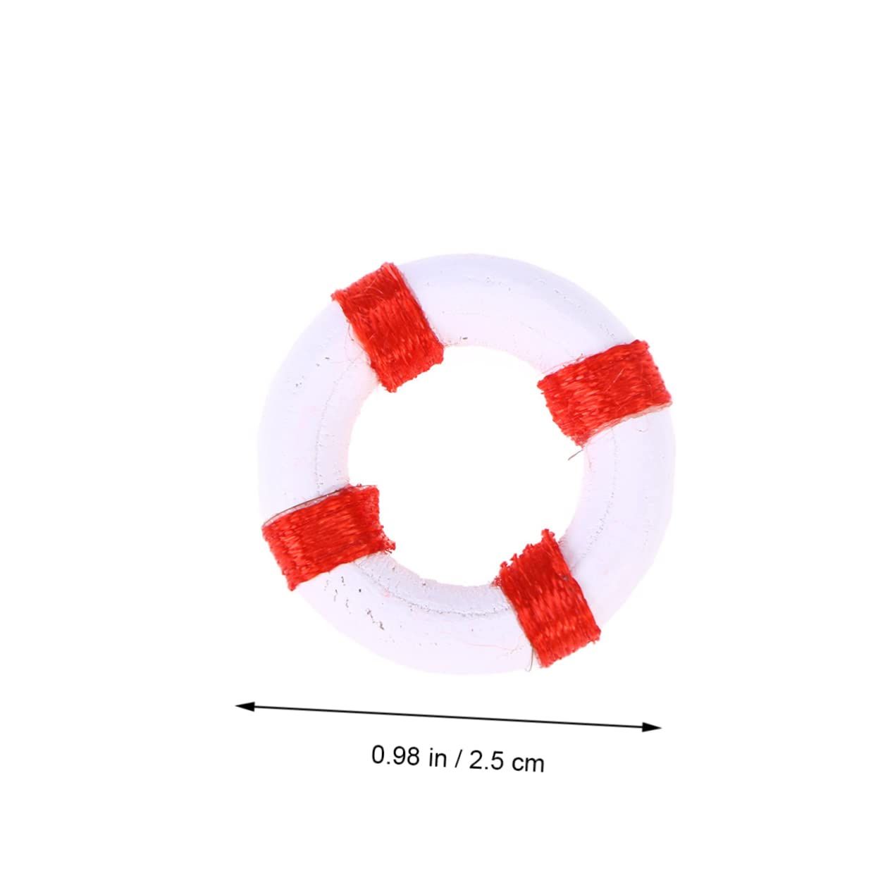 10pcs Mini Nautical Decor Mini Beach Decoration Marine Ornament Miniature Mediterranean Nautical Life Ring Micro Toys Ocean Toys — image 4