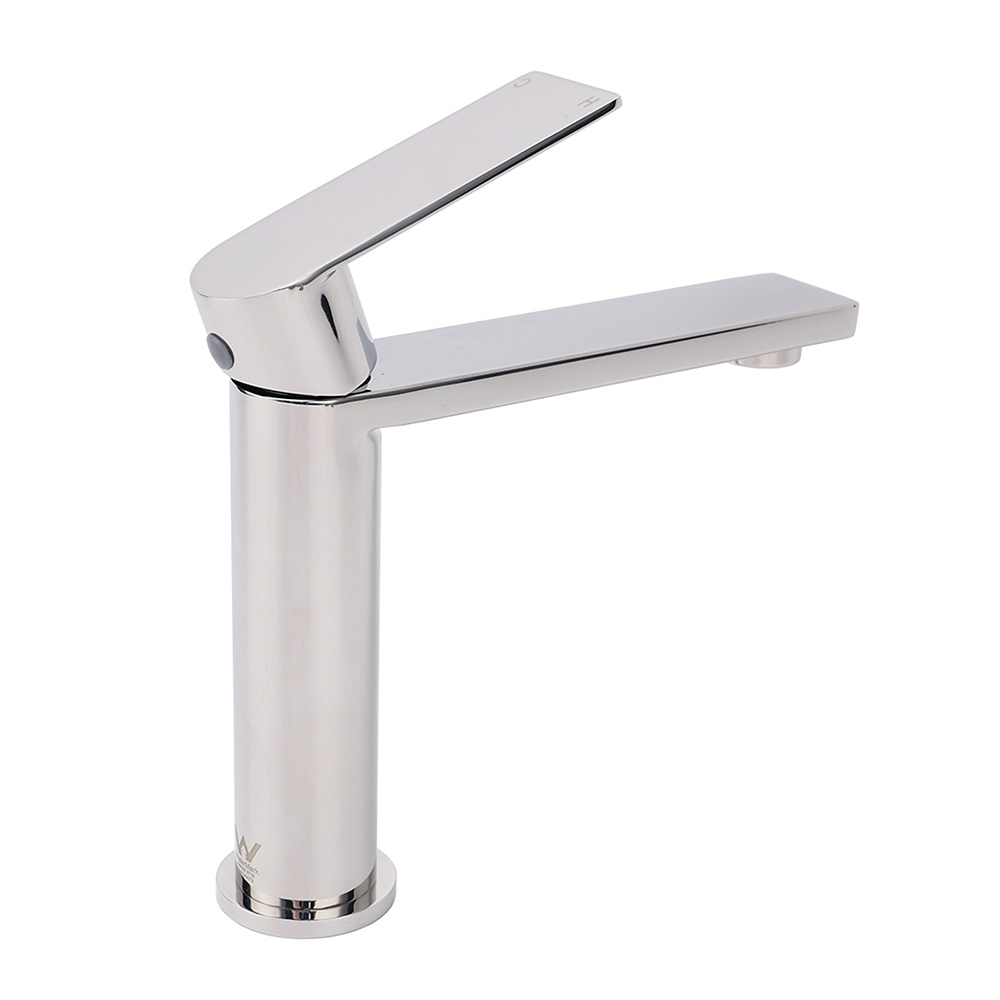 WELS Chrome Short Basin Mixer Vanity Sink Faucet Kitchen Laundry Spout Tap Set — image 3