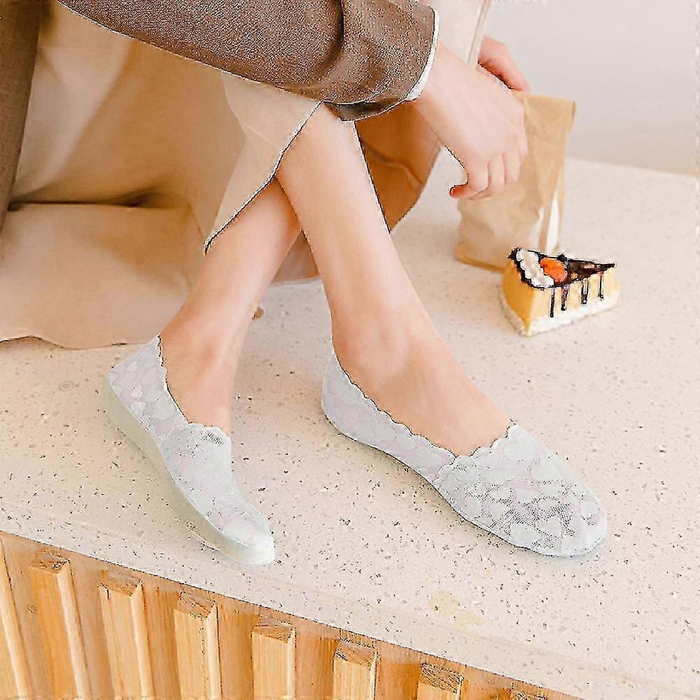 Lace Ballet Socks Transparent Low Non-Slip Breathable Socks for Women โ image 3