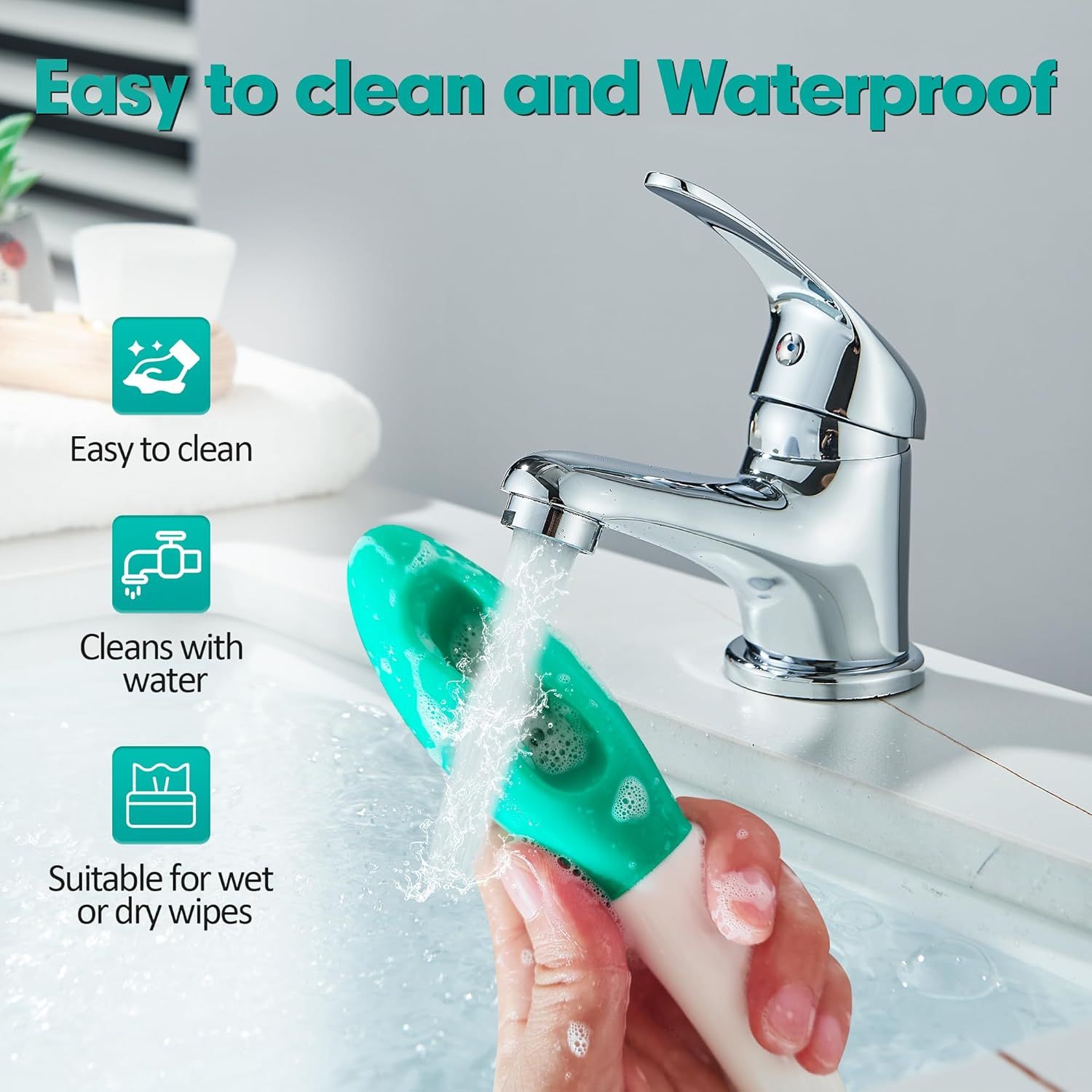 Butt Wiper Tool, 15.7" Comfort Wipe Toilet Aid for Wiping Bottom, Bottom Buddy Wiping Aid for Disabled, Elderly, Overweight, Pregnant People, Easy to Use โ image 5