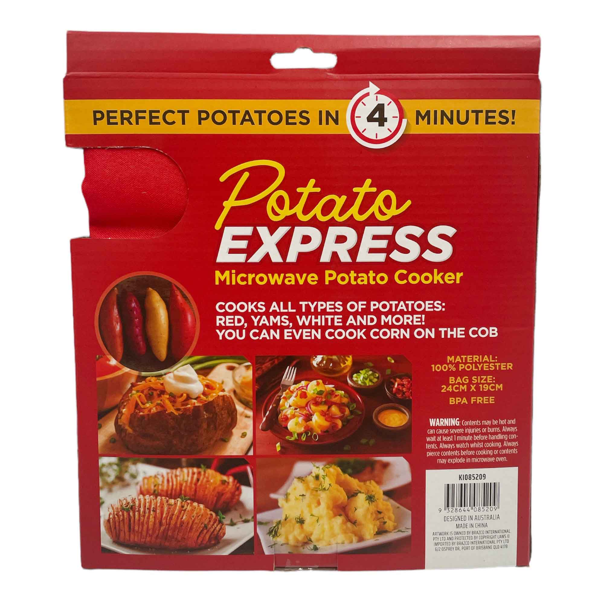 Microwave Potato Cooker - Reusable Perfect Potato Baked Steaming Express Sleeve โ image 2