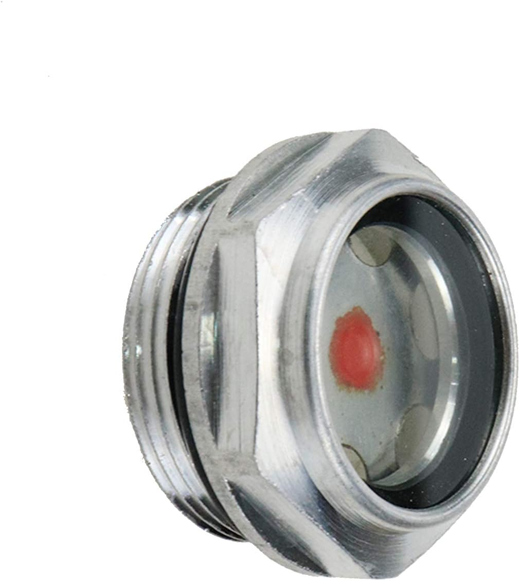 M30/1-3/16 Air Compressor Oil Sight Glass Male Oil Liquid Level Gauge Sight Glass -2pcs โ image 5