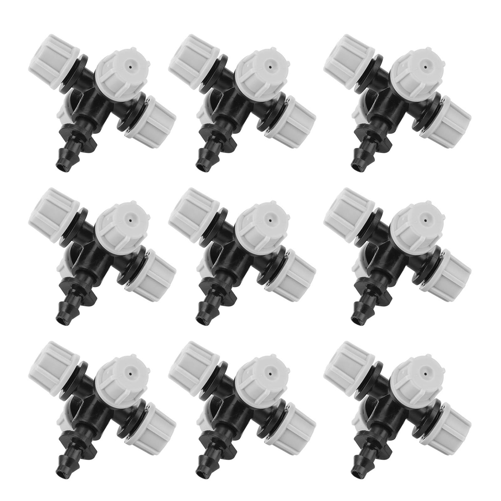 20PCS Cross Misting Sprinkler with Barbed Connector Garden Irrigation Accessories Fittings — image 6
