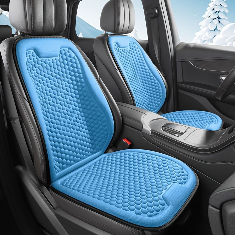 All-Season Car Seat Cushion Sedan Seat Cushion SUV Seat Cushion Car Seat - Blue - Size 01