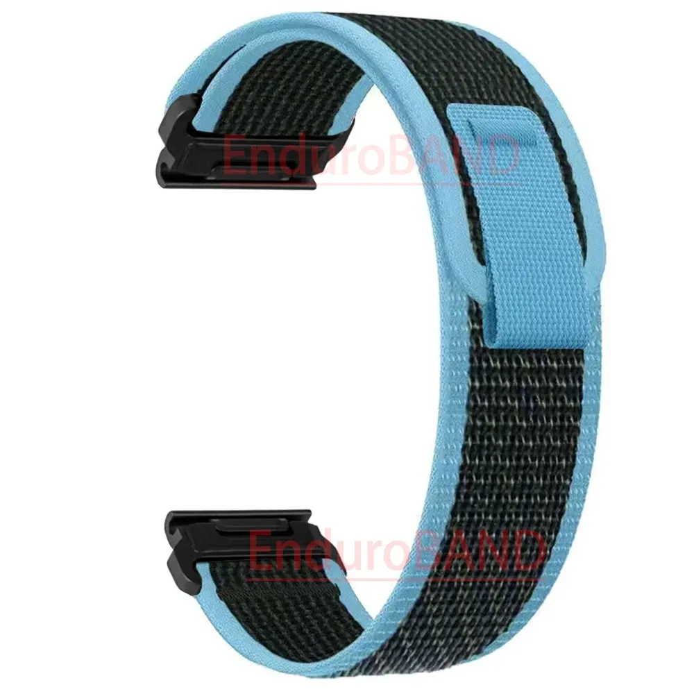Nylon Watch Band Compatible with Garmin Fenix 7 7X 6X Pro Enduro Instinct Mk1 Epix Gen 2 A17,22mm
