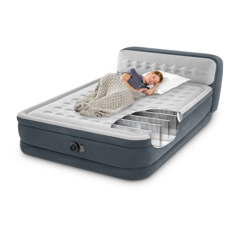 Intex Queen Deluxe Headboard Airbed 64448 — image 3