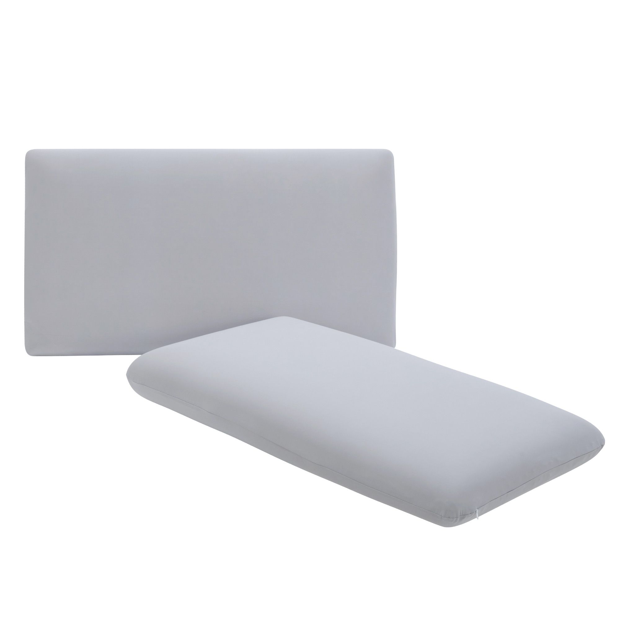 ROOMSENSE Cooling Memory Foam Pillows for Sleeping, Anti-Clumping Solid Core Bed Pillows for Hot Sleepers, Supportive Side Sleeper Pillow, Washable Cover Queen — image 4