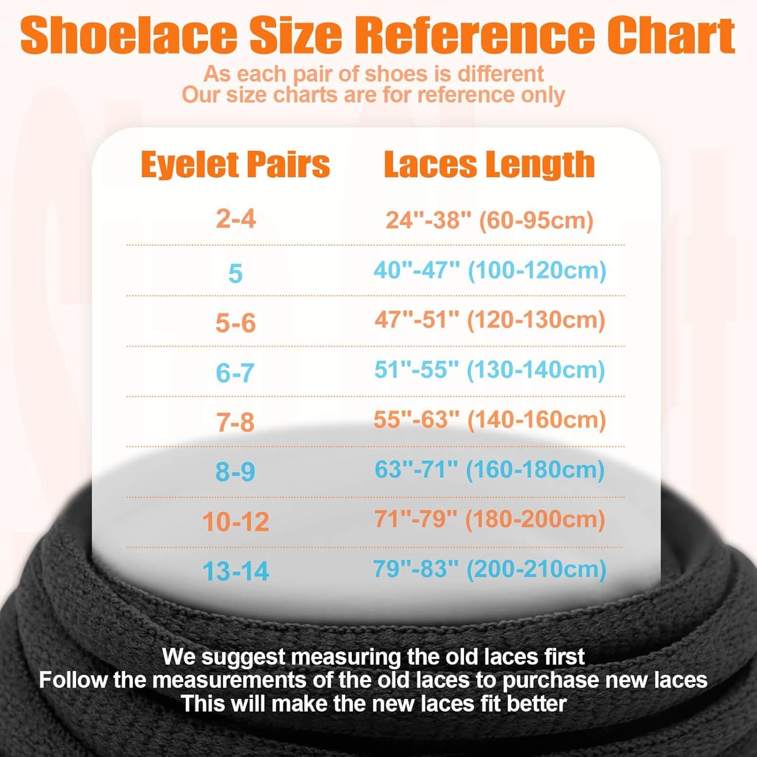 2Pair Oval Shoes laces 42 Colors Hal Round 1/4" Athletic ShoeLaces or Sport/Running Shoes Shoe Strings — image 5