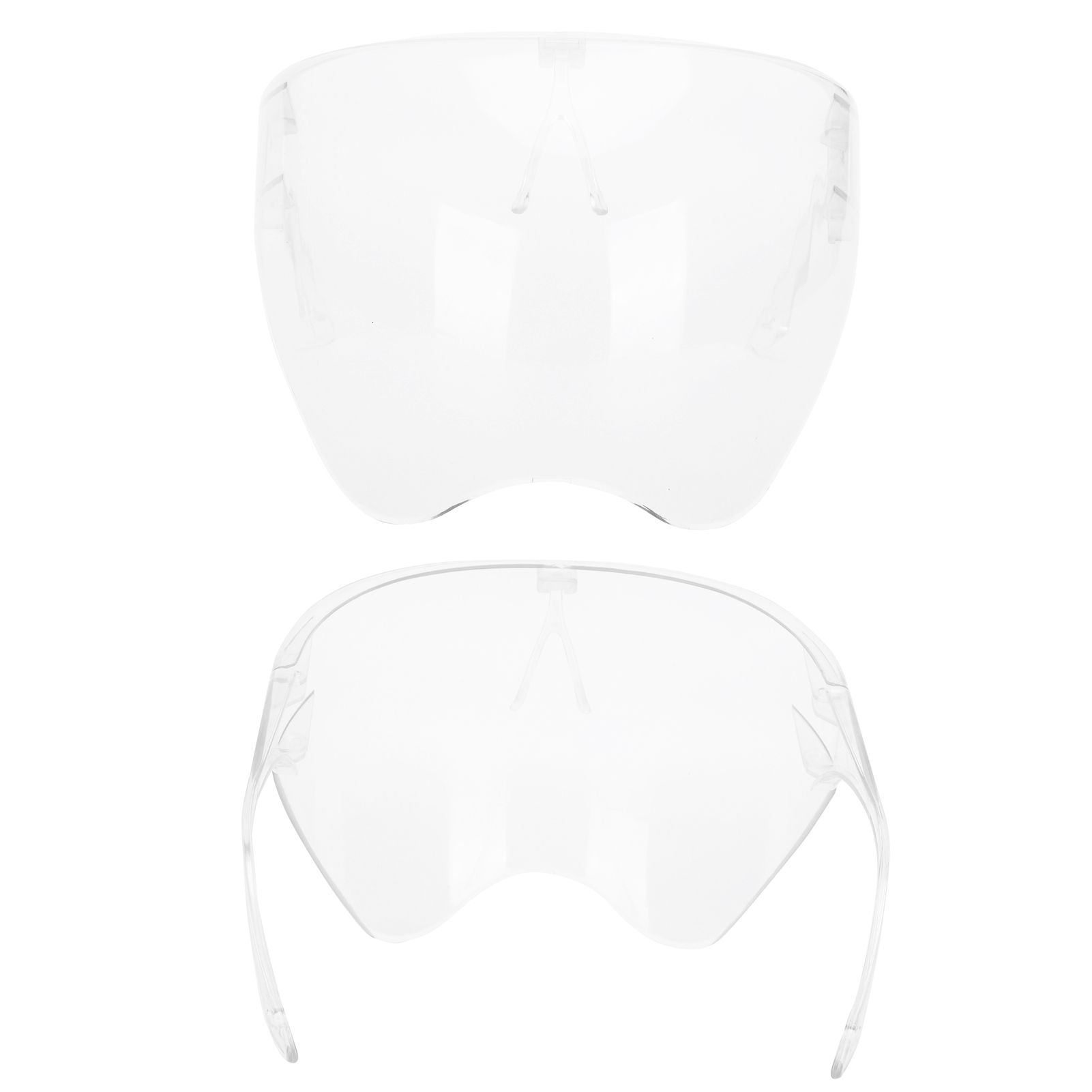Anti-Fog Transparent Face Shield Full Face Covering Protective Visor for Office School Restaurants — image 4