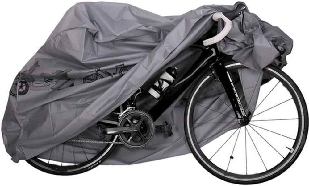 UV protector cover dustproof Bike Rain Dust Cover Waterproof Outdoor Gray For Bike Bicycle Cycling- Gray โ image 4