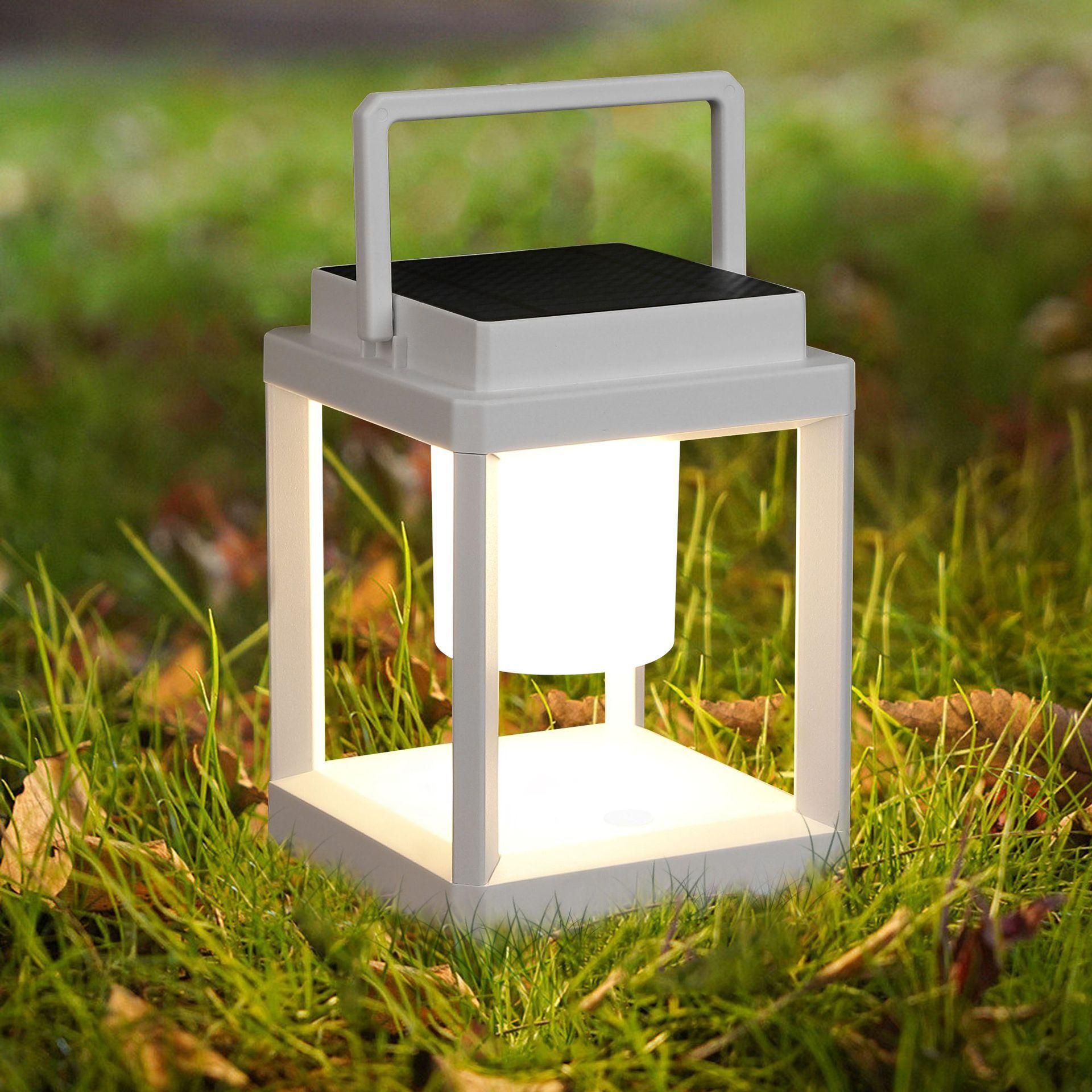 Solar Camping Lantern with USB Charging Portable Outdoor Light (Warm Black) โ image 6