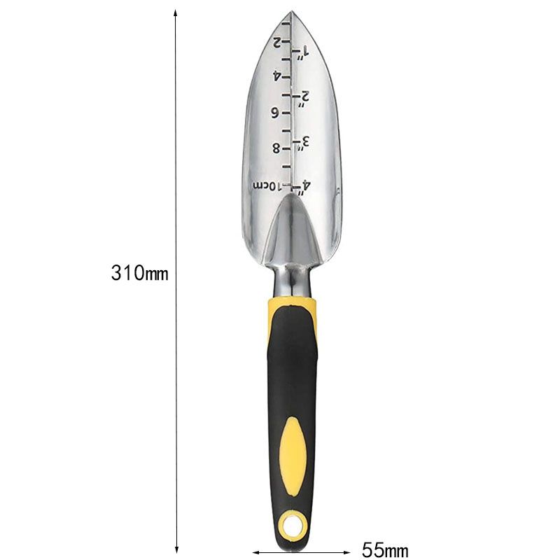 3-Piece Green Gardening Tool Set - Heavy Duty Aluminum Alloy with Bonus Claw Gardening Gloves - Rust Resistant Hand Trowel, Cultivator and Transplanter for — image 3