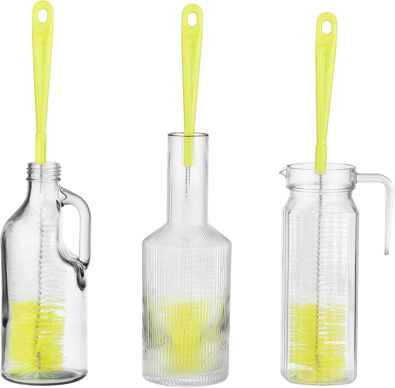 16 inch Long Bottle Brush Cleaner for Washing Wine/Beer/Sport Well/Thermos/Glass, Hummingbird Feeder and Long Narrow Neck Sport Bottles — image 5