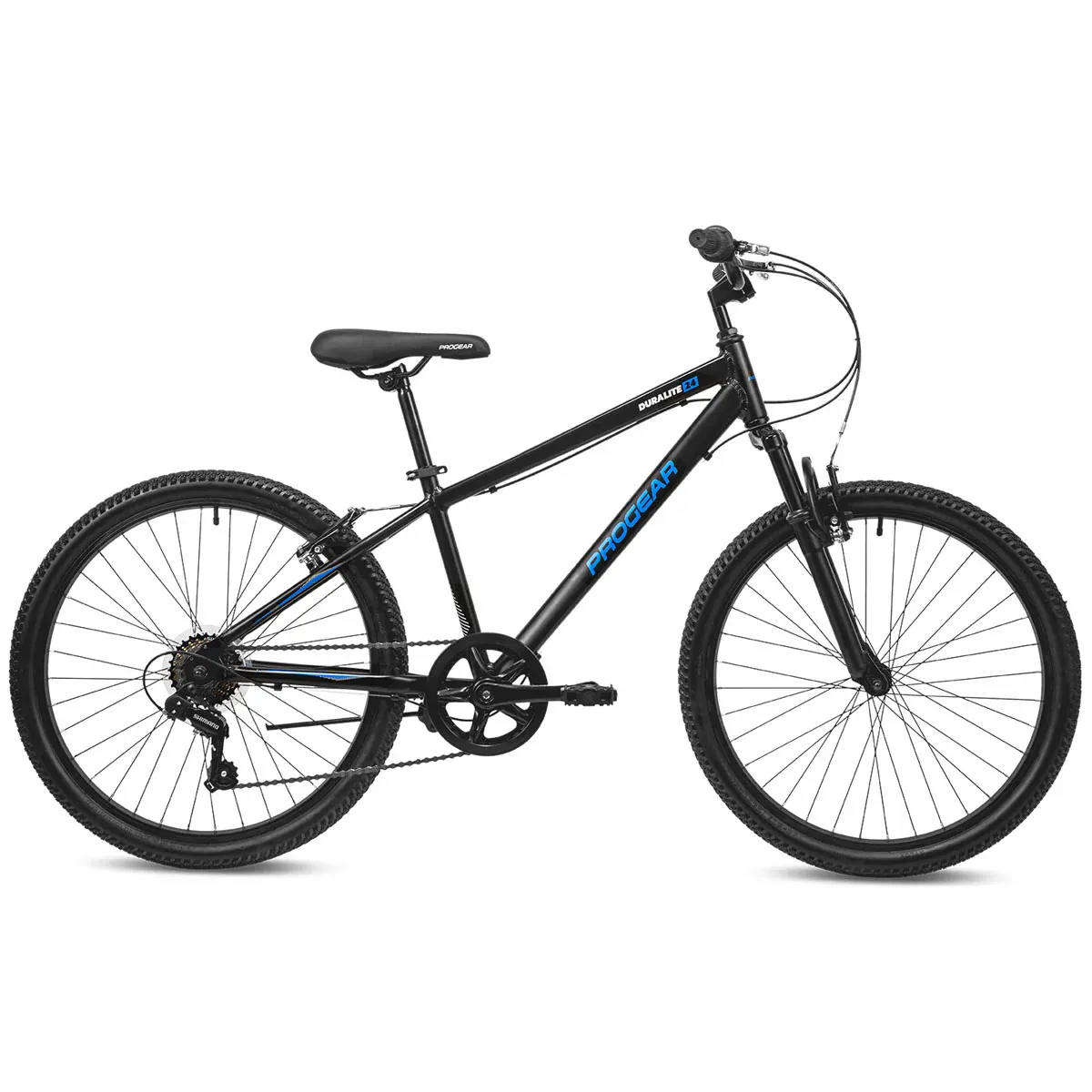 Progear DuraLite 24" Boys 7 Speed Bike - Obsidian — image 2