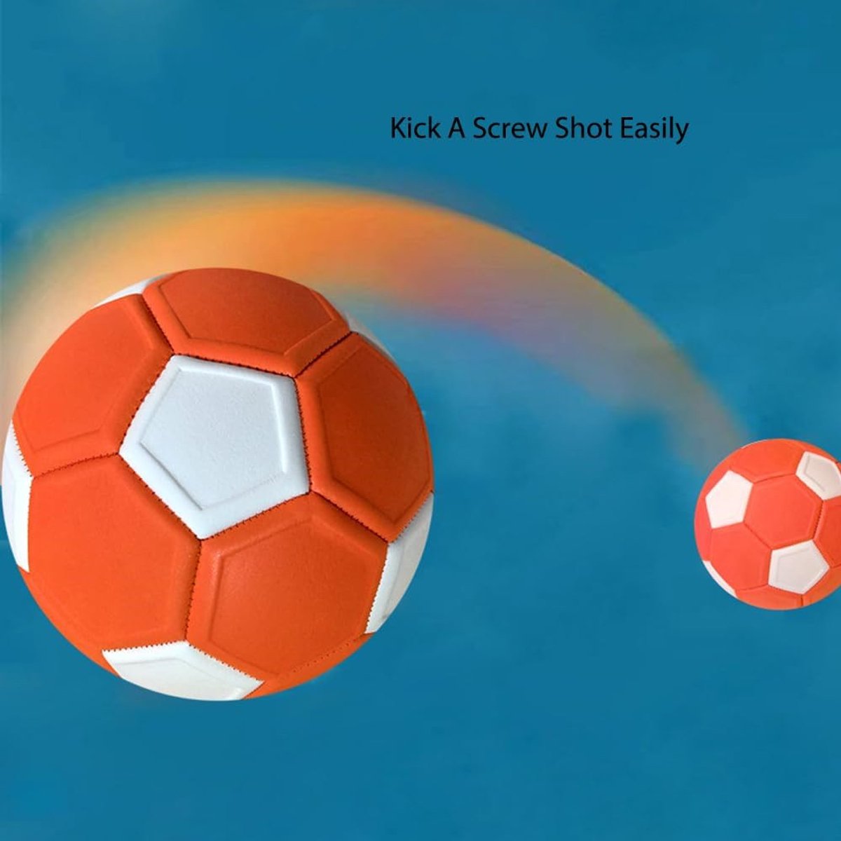 Curveball - Curve ball for outdoor games, 20 cm - fun - ideal gift for children - Soccer ball - Soccer training equipment - Kickerball - Soccer equipment — image 5