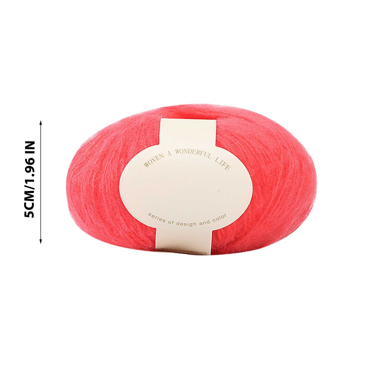 Clearance! Boovnll Mohair Yarn, Soft Yarn for Crocheting, Hand Knitting Hats, Sweater, Scarves, Crafts, Home Decorations, DIY Kids Toys, Yarn 10 โ image 6