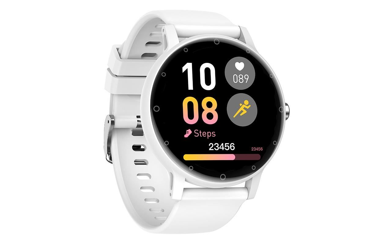 Smart Watches for Men Bluetooth Call Military Smart Watch with Heart Rate Sleep Monitor-White β image 3
