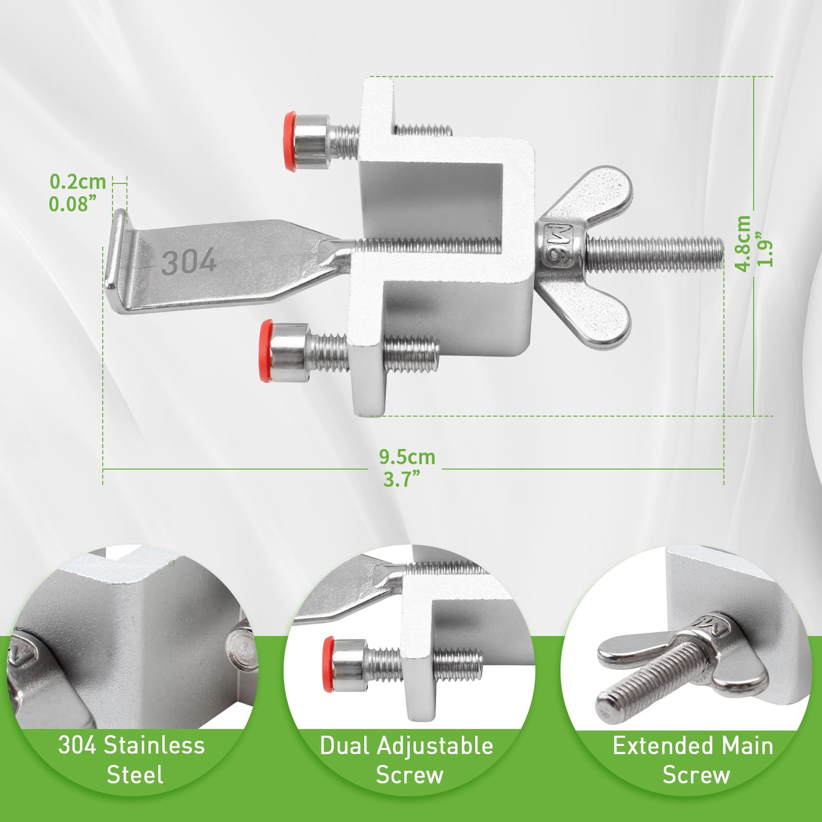 Portable Door Lock Hotel Door Lock for Travelers Security,Door Stoppers Security Locks from Inside for Hotel Apartment Home โ image 2
