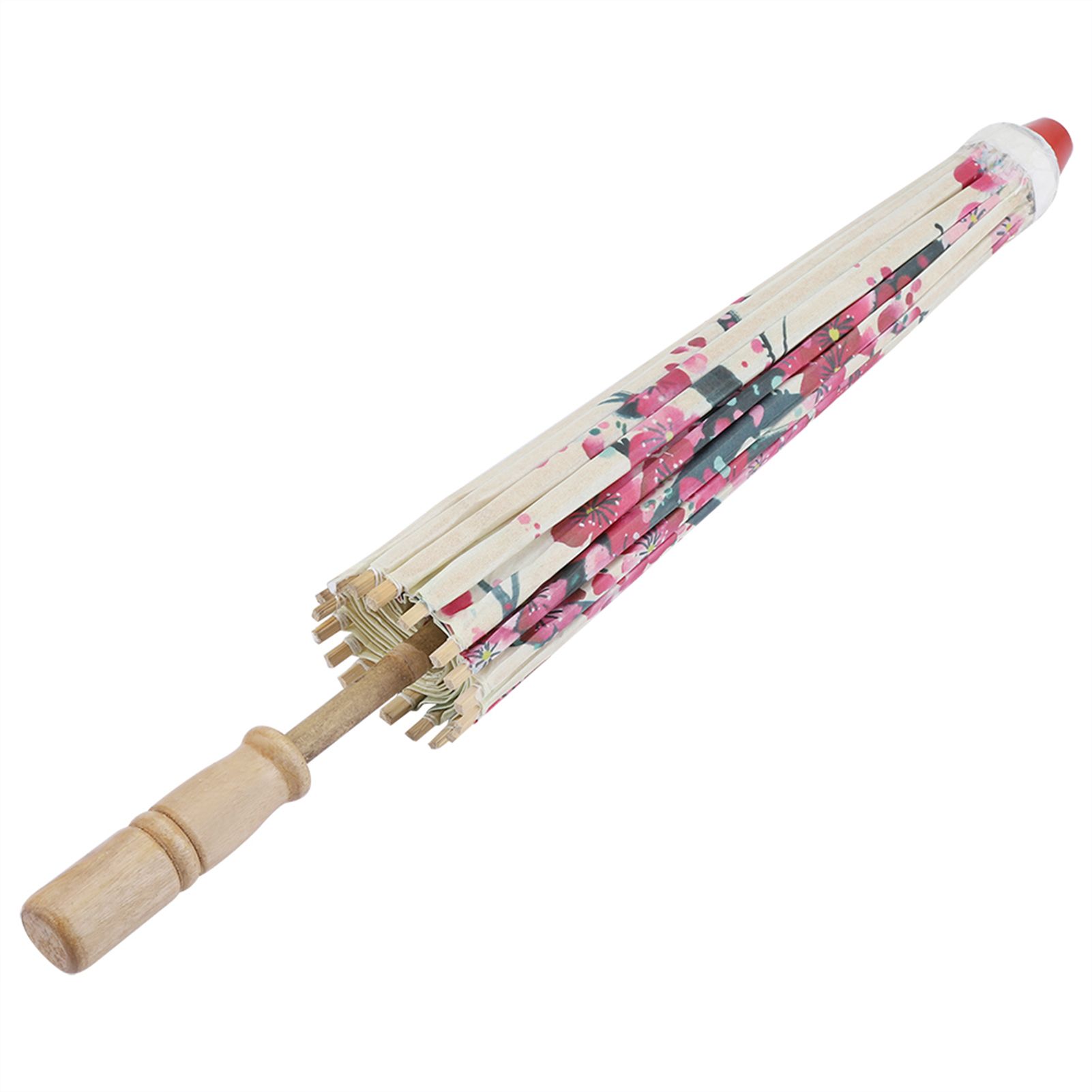 Small Size Handmade Oiled Paper Umbrella Chinese Art Classical Dance Umbrella Plum Blossom — image 3