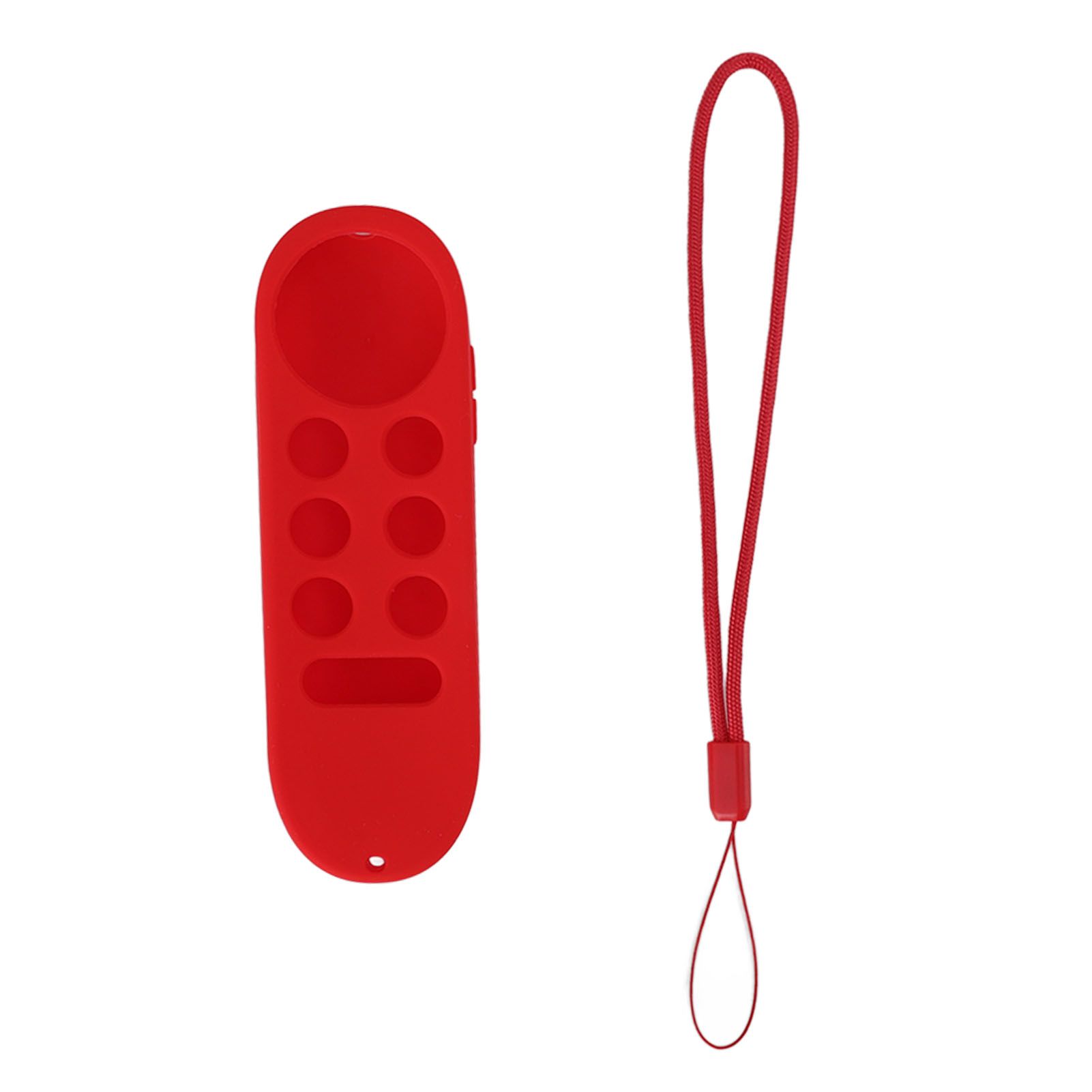 Remote Control Protective Cover Silicone Case for Chromecast with Google TV Remote Controller Red โ image 2