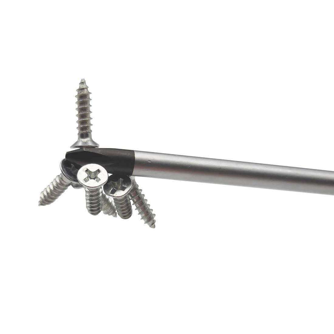 2Pcs Screwdriver 6 inch Shaft Non-Slip Grip Screwdriver Magnetic Tip 6mm PH2 Cross Head Screwdriver — image 5