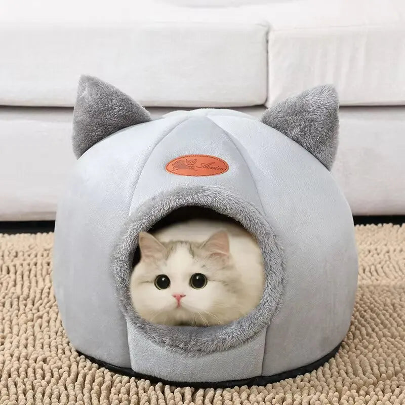 2024 Cat House Bed Soft Washable Grey XL 39 × 40cm — image 5